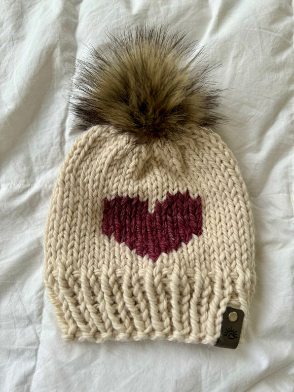Valentine’s Heart Hat (Whipped Cream)