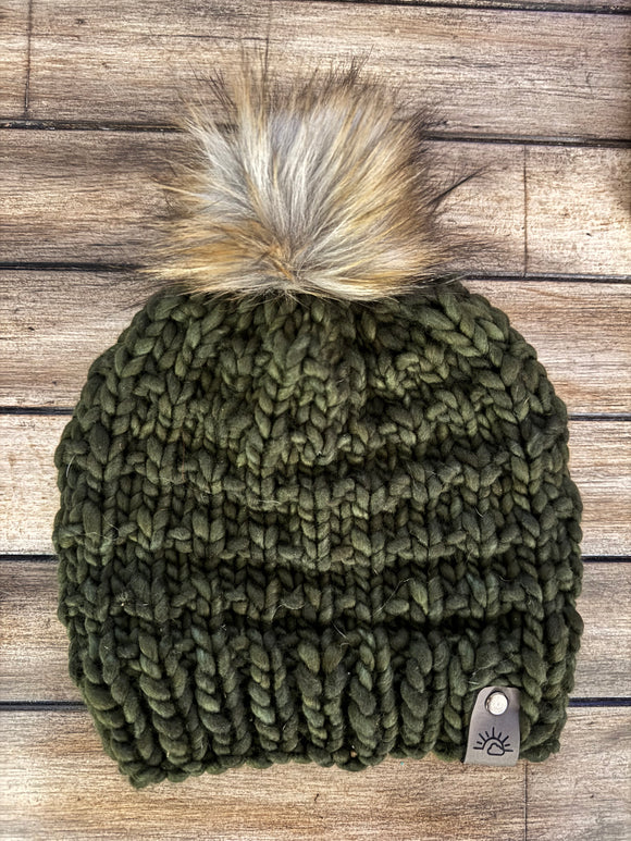 Sophie Beanie (Olive)