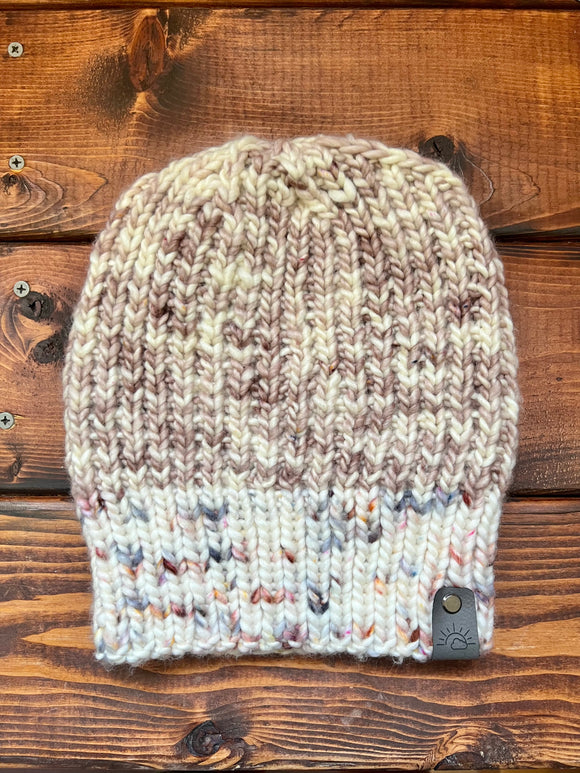 Love Your Lands Beanie (Toasted Neutral and Call of the Wild)