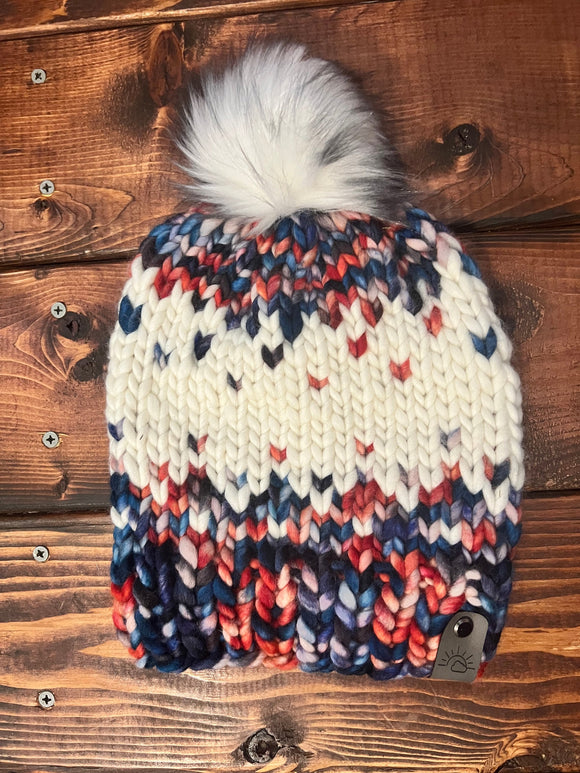 Winterfell 2.0 Beanie (Campfire and Natural)