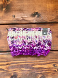 The Appel Headband Child Size (Blueberry Cream and Hollyhock)